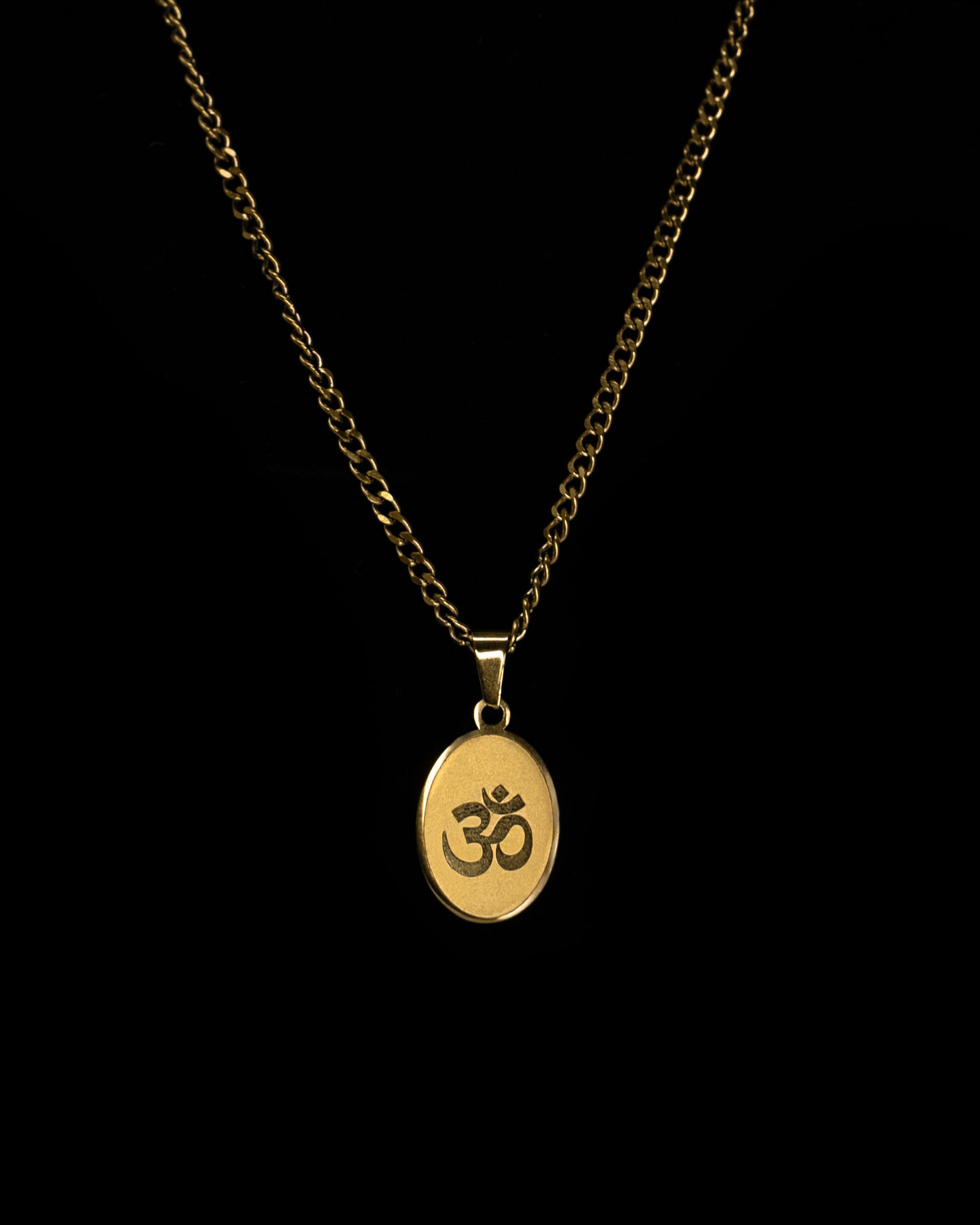 Om's Tranquility Pendant - Silo